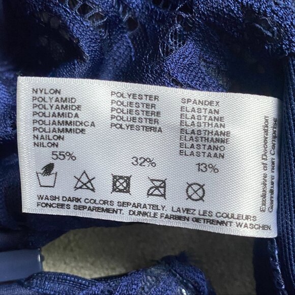 Glamorise Wonderwire Front Closure T-Back Bra Blue 38D NEW - Picture 11 of 13